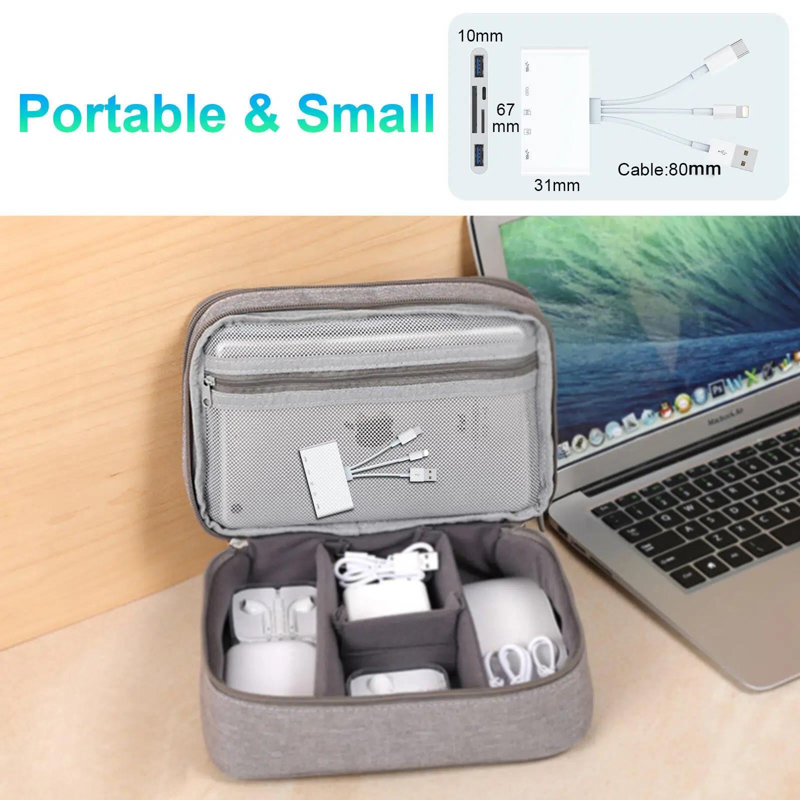 5-in-1 SD Card Reader for iPhone, iPad, Android – USB OTG Adapter & SD Card Reader, USB C and USB A Devices with Micro SD &SD Card Slots, Supports SD/Micro SD/SDHC/SDXC/MMC 5-in-1 SD Card Reader for iPhone, iPad, Android – USB OTG Adapter & SD Card Reader, USB C and USB A Devices with Micro SD &SD Card Slots, Supports SD/Micro SD/SDHC/SDXC/MMC