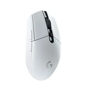 Logitech G305 LIGHTSPEED Wireless Gaming Mouse, Hero 12K Sensor, 12,000 DPI, Lightweight, 6 Programmable Buttons, 250h Battery Life, On-Board Memory, PC/Mac - White White Mouse