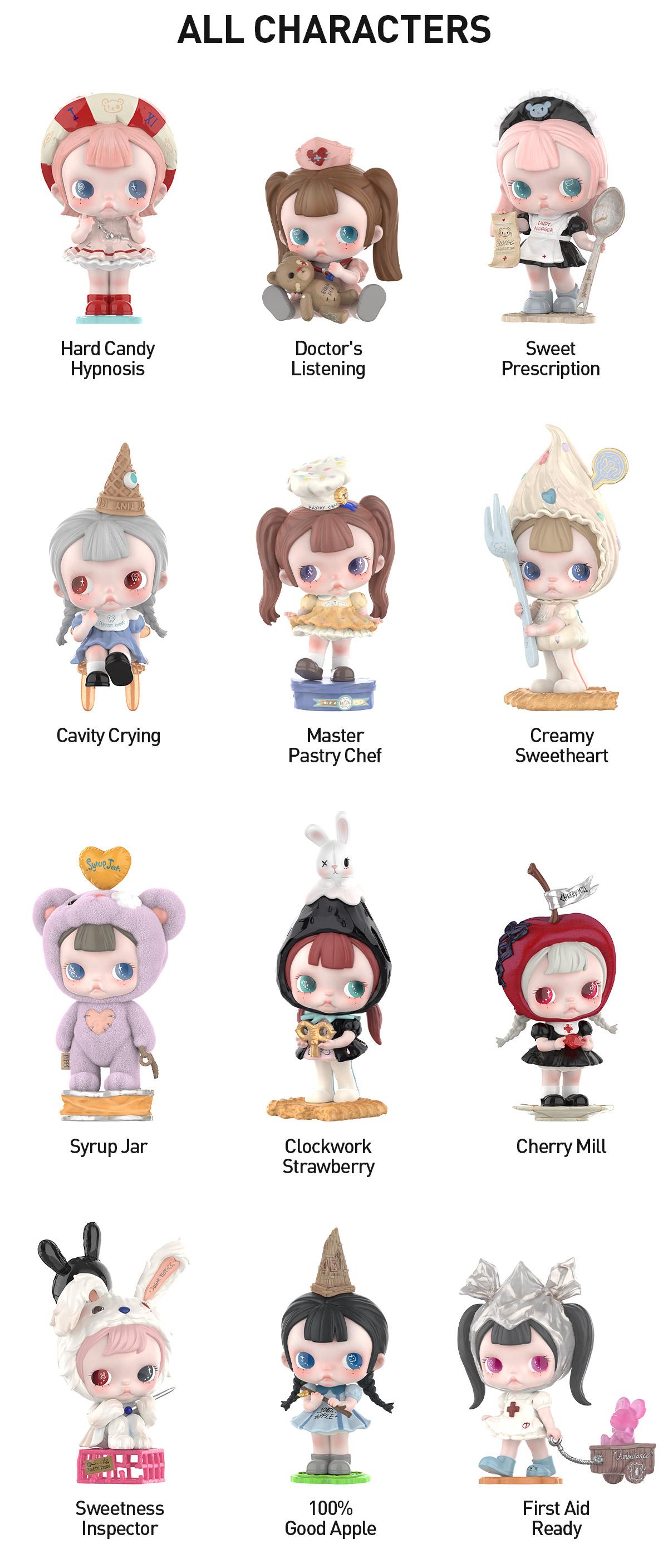 【NEW】POP MART TinyTiny - ACT I: Sugar Therapy Room Series Figures Blind Box Fun Toy