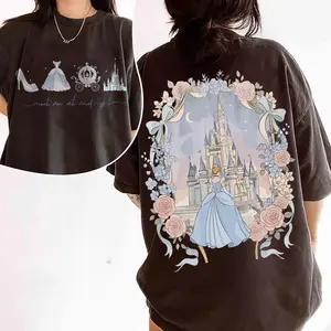 Gildan Meet me at Midnight 2-Sides Shirt, Magic Kingdom Family, Gift for Men Women