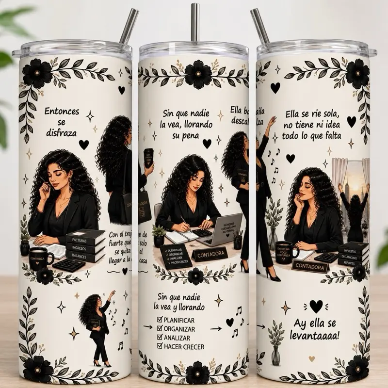 A La Niña Que Fui Tumbler/Termo 20oz Drinkware