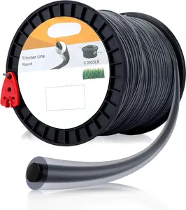 3 Pound 095 Round Trimmer Line Heavy Duty 2.4 mm/.095" for Echo SRM225 SRM210 SRM230 Sthil FS38 FS55R FS80 FS85 Husquavarna 128ld 223l Troybilt TB22 Brushcutter Electric String Trimmers