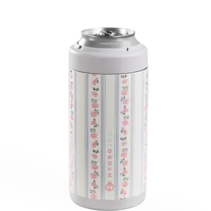 HydroJug Can Cooler - Insulated Can Cooler Cup - Stainless Steel Can Holder with Non-Slip Rubber Base - Dishwasher Safe Tumbler
