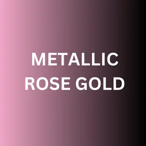 3D Super Puff Heat Transfer Vinyl - Metallic Rose Gold