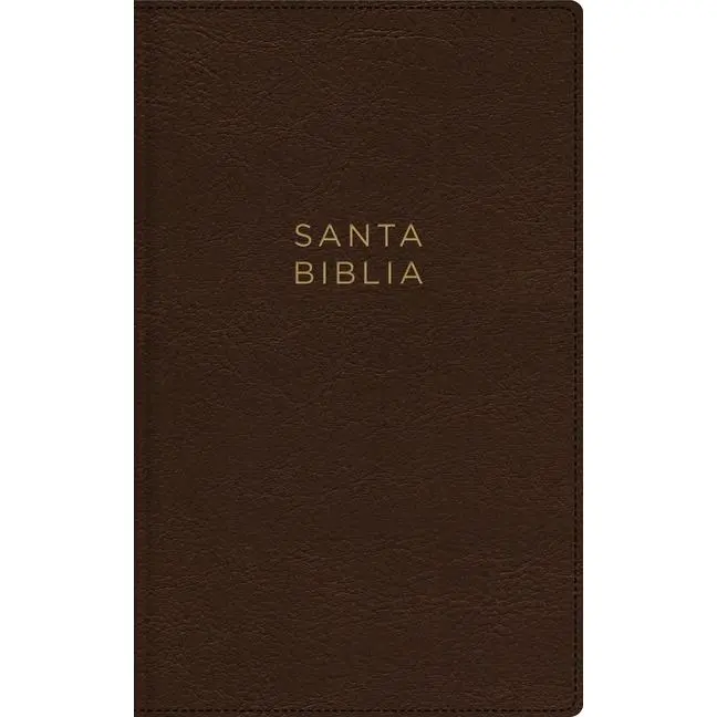 Nbla, Santa Biblia, Ultrafina, Letra Grande, Leathersoft, Café, Palabras de Jesús En Rojo -- Nbla-Nueva Biblia de Las Américas - Bible