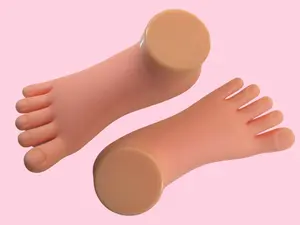 Nail Art Student Practice Feet/ Pedicure Stand Holder