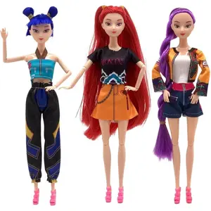 2025 New 11.5'' Witch Hunt Girl Group Fashion Dolls, Movable Joint Collectible Doll Set, Anime Characters Display Figure Toys, Great Christmas Birthday Xmas Gift for Kids Girls Fans (3PC)