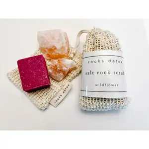 Wildflower Body Scrub- Salt Rock Scrub
