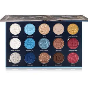 Polar Express - 15 Rich Shade Eyeshadow Palette - Talc Free Makeup