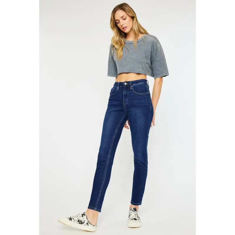 Cigarette bottom jeans