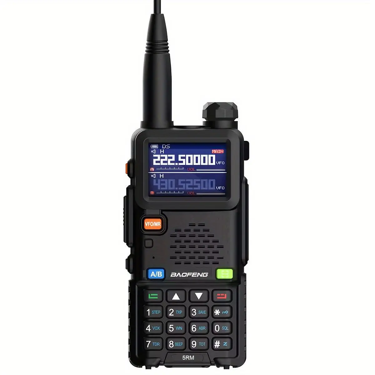 BAOFENG Radio 5RM Walkie Talkies, 10W Portable Ham Radio Long Range Handheld, Rechargeable Walkie Talkies, Digital Walkie Talkie, UV5R, Two Way Radio, NOAA Weather Receiver