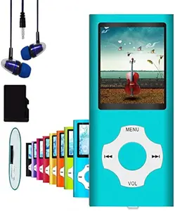 64GB MP3 player bluetooth 5.3 touch screen music player portable mp3 player with speaker high fidelity lossless sound quality mp3 FM radio recording e-book MP3 player support Headphone Digital Usb Walkman Videoke Machine Audio