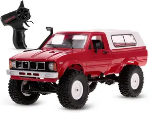 WPL RC Truck C24 1:16 4x4 4WD Scale Crawler Pickup Off Road RTR Car R/C Red