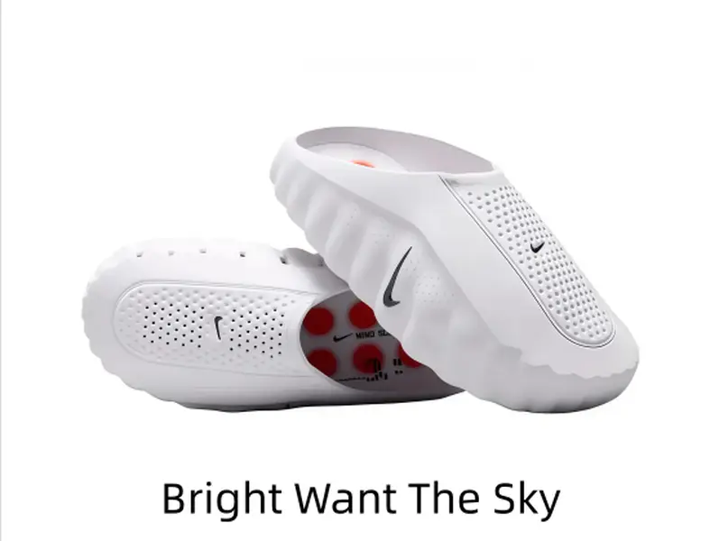 Hollow Out Closed Toe Slide Sandals, Lightweight Soft Material, Non-Slip Outsole Unisex Indoor Outdoor Water Shoes