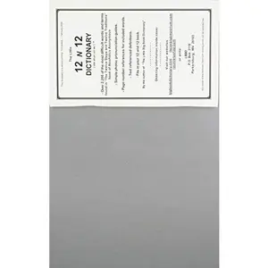 USED-The Little 12 N 12 Dictionary (Regular Print) by Recovery Emporium (Paperback)