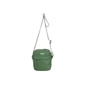 Leather Shoulder Bag Green by StockX