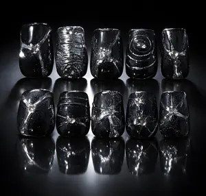 Personalized Zodiac NFC chip nails - Made to order