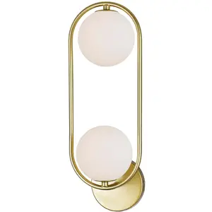 CWI Lighting Celeste LED 6 inch Medallion Gold Wall Sconce Wall Light 1212W6-2-169