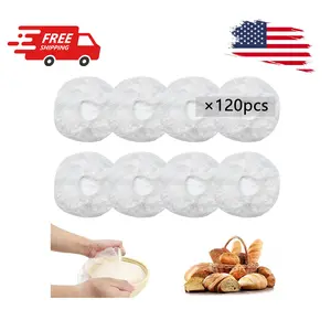 120pcs Shower Caps for Sourdough Bread, Bowl Covers for Proofing