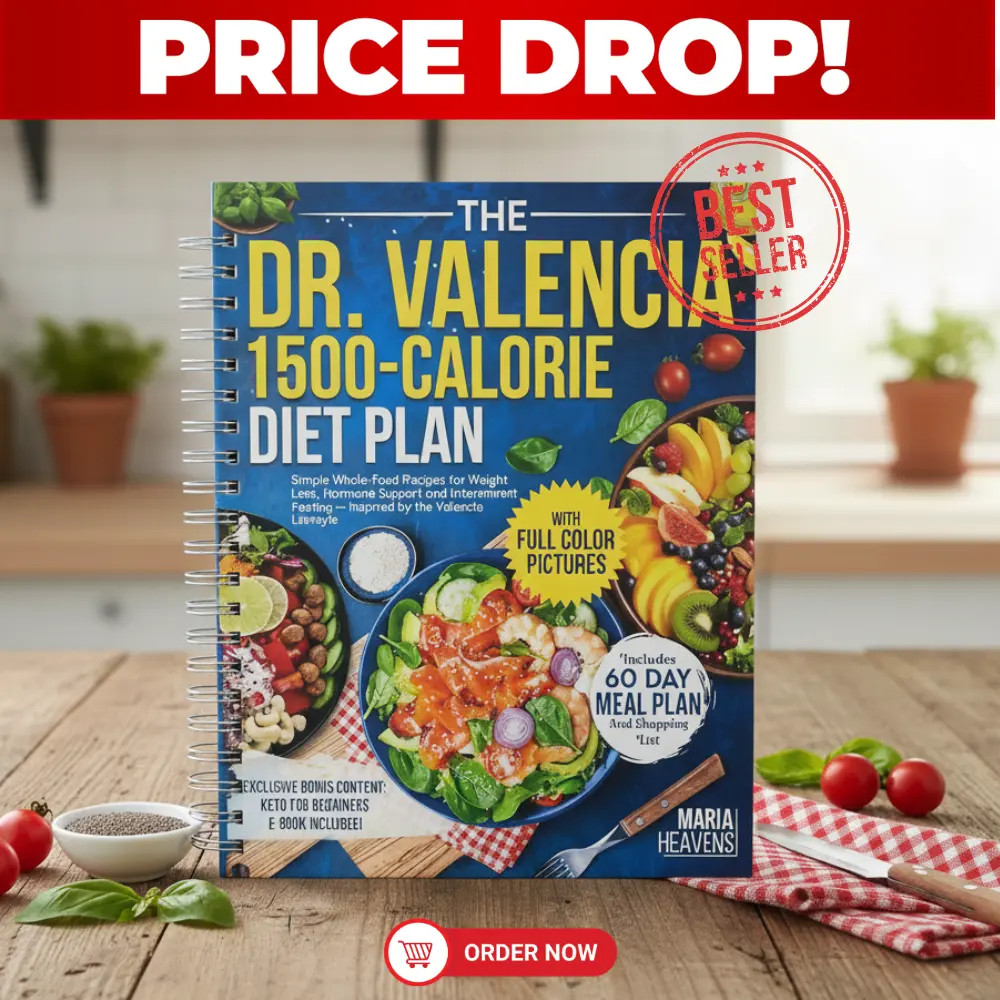 Dr Valencia Lifestyle Cookbook, Whole Food Low Carb Inspired Recipes, Simple Meal Planning Ideas, Healthy Eating and Everyday Home Cooking Guide