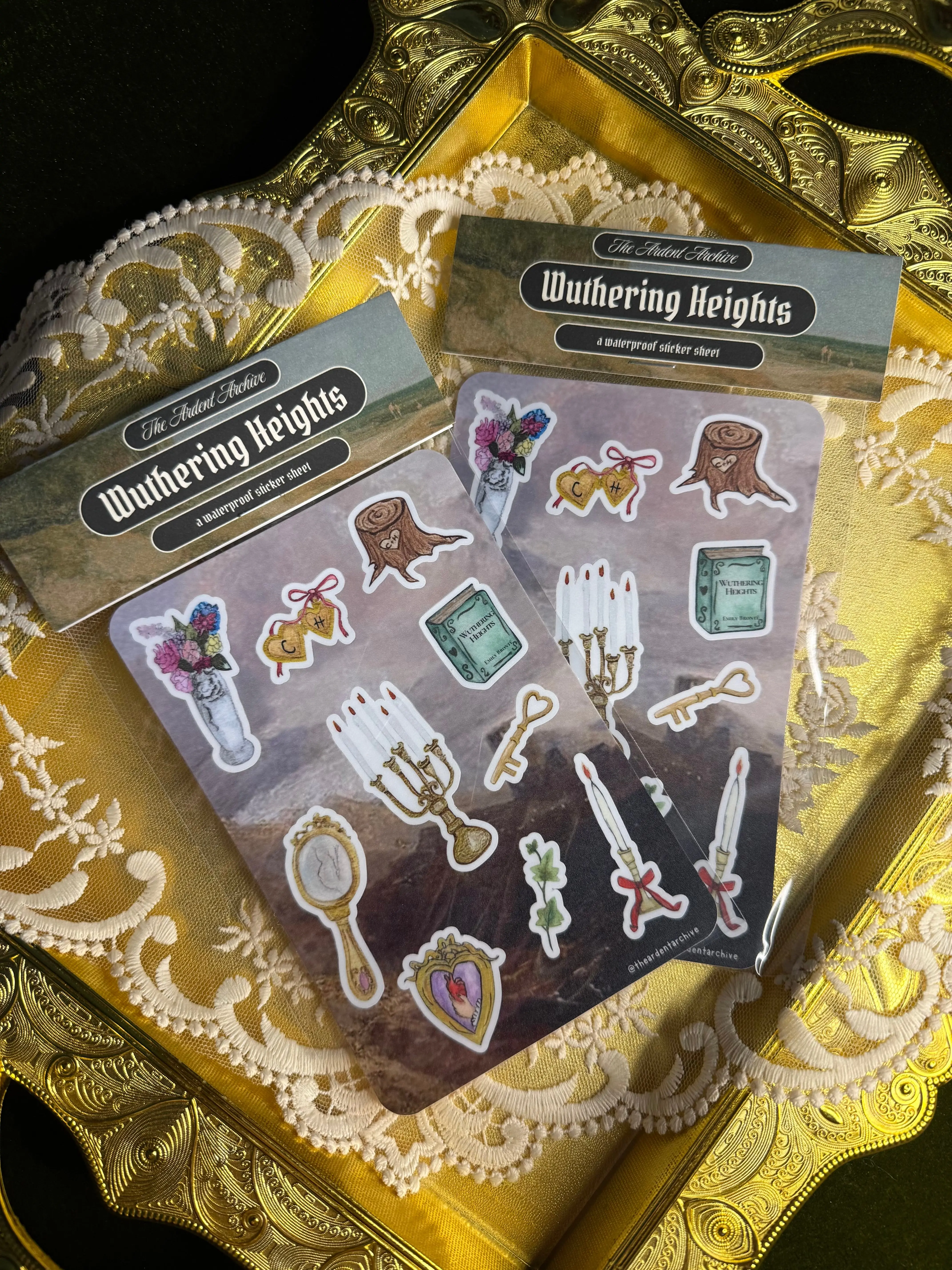 Wuthering Heights Sticker Sheet