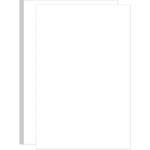 11" x 17" Blank Printer Paper - 45 Sheets 90 Pages 100gsm Recycled Ledger Paper for DIY Template Printing, Suitable for Office Home School Use