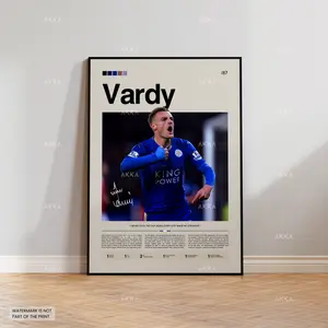 Jamie Vardy - Leicester City FC poster