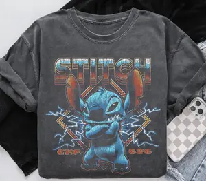 WDW Cartoon Lightning Graphic Tee, Retro 90s Family Trip T-shirt, WDW Magic Kingdom Tee