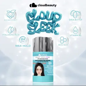 Cloud SLEEK Styling Wax Stick - 24-Hour Hold, Avocado Extract, Shea Butter, Vitamin B6 & Beeswax for Stylish Hair Care Gel Haircare Smooth