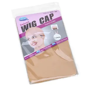 1 Bag 2 pcs Wig Cap for Lace Front Wig, Invisible and Breathable Stocking Caps Sheer Wig Cap, Transparent Wig Cap for Women