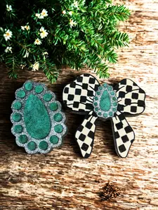 Turquoise & Bow Glam Set