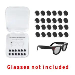 24 Pcs LED Light Blocking Stickers for Smart Glasses