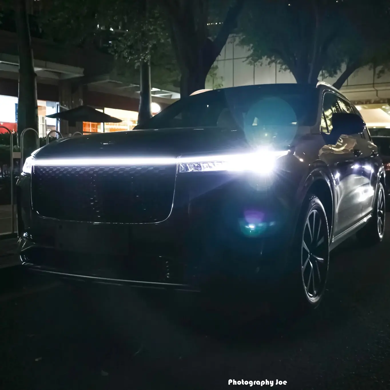 DIBMS 71"/180cm High Brightness Silica Gel Automotive Hood Gap LED Light Strip - 12V 10W Ice Blue Ambient Lighting, Universal Cars Auto Tuning Accessory, Dynamic Scan Starting Daytime Running Light, Easy Wire Connection Installation