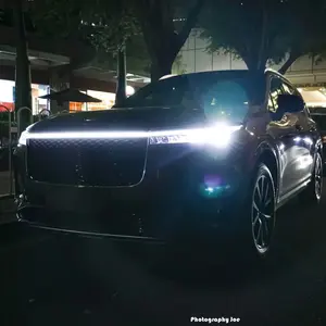 )DIBMS 71” High Brightness Automotive Hood Gap LED Strip - Ambient Lighting Package with Unique Daytime Running Light Design, Easy Installation, 12V-Ice Blue eclipse led lights