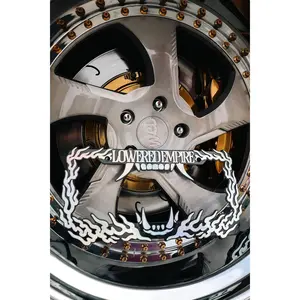 Hannya Flames License Plate Frame ABS- Hannya Flames License Plate Frame ABS-