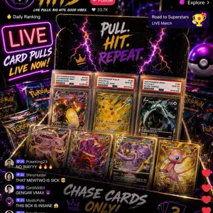 LIVE CARD PULLS  - Pokemon cards