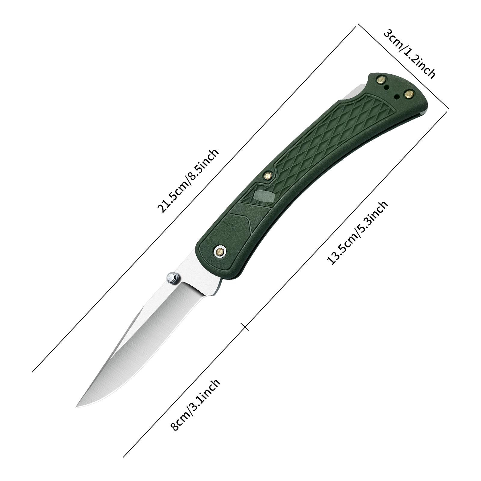 Sharp fruit knife, camping companion, foldable design, portable, durable, ergonomic handle - suitable for outdoor use