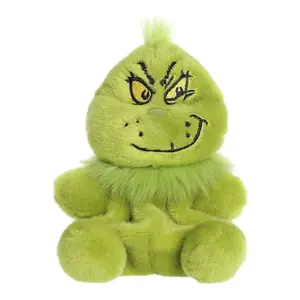 Aurora Whimsical Dr. Seuss Palm Pals 5" Grinch Smirk