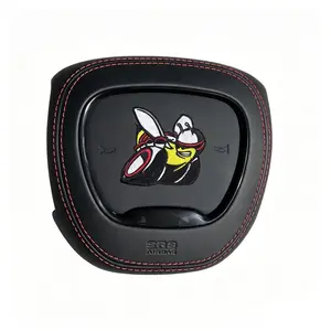 Fit SRT Custom Scat pack R/T (2015 and up)Dodge Challenger Charge Durango Custom replacement parts for the steering wheel center cover