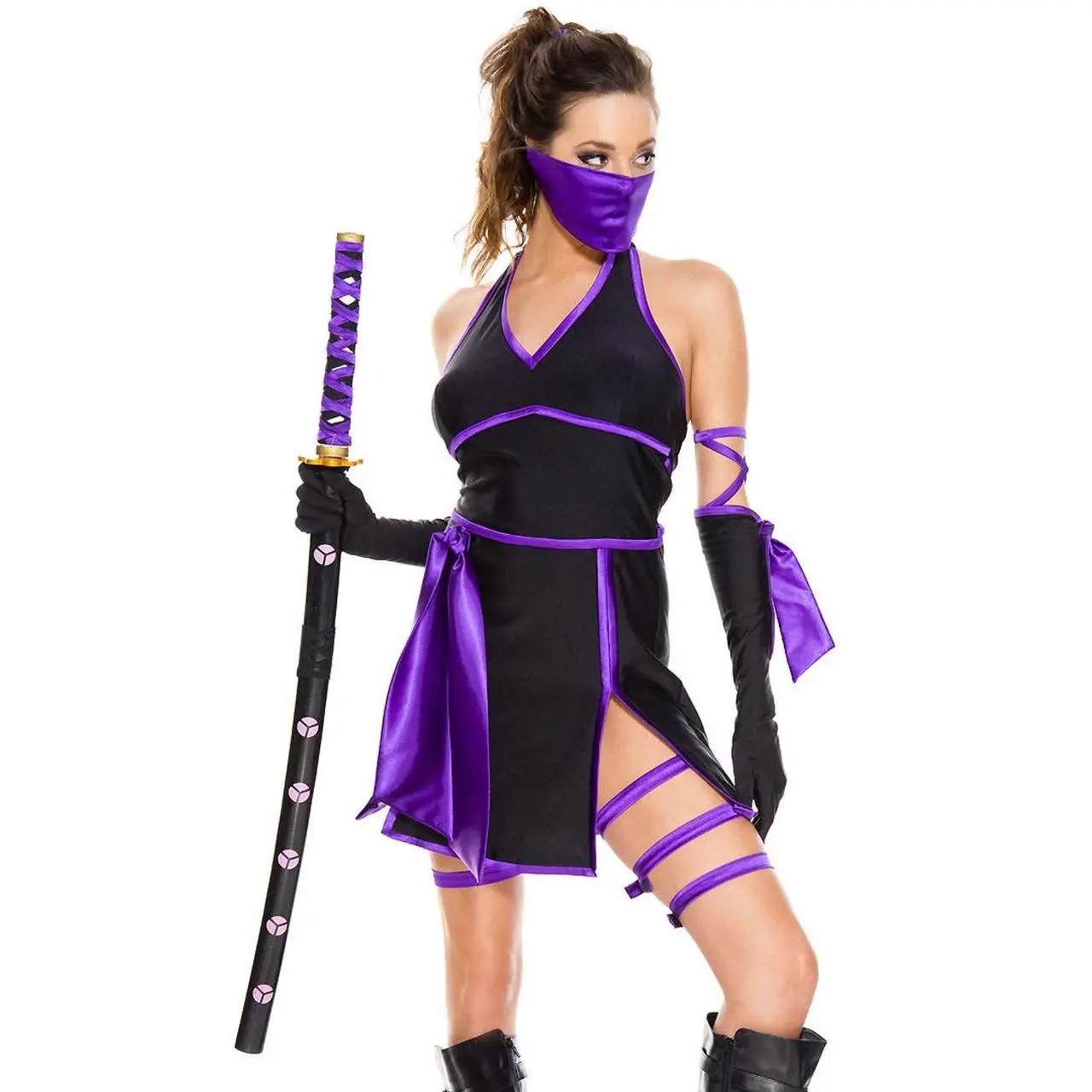 Pretty Purple Ninja Costume