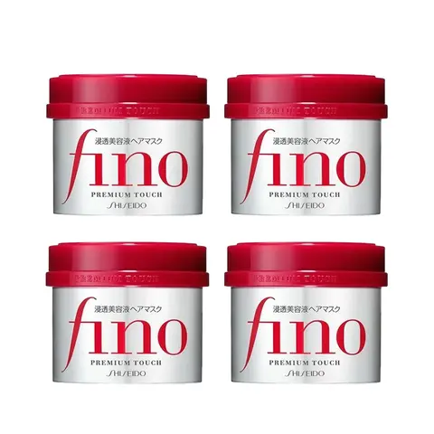 FINO Premium Touch Hair Essence Mask (Pack of 4)
