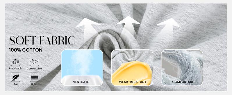 Gihuo Men's Pajama Set Soft Cotton Henley Neckline Sleepwear Long Sleeve 2 Piece Lounge Set with Pockets