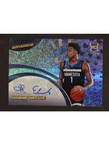 2020-21 Panini Revolution Rookie Autographs Anthony Edwards #RA-AE RC Auto