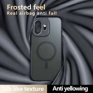 For Magsafe Magnetic Wireless Charging Case For OnePlus 15T OnePlus15T 5G Shockproof Back Coque