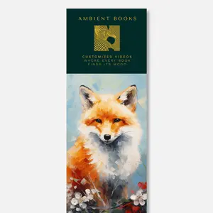Amber Fox Bookmark