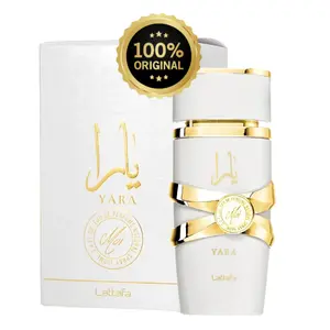 Lattafa Perfumes Yara Moi EDP 3.4oz (100ml) Long-Lasting Scented Women's Fragrance, Single Item, Jasmine-Themed, Flowers, Wood, Jasmine-Peach-Caramel-Arabian Fruity Blend