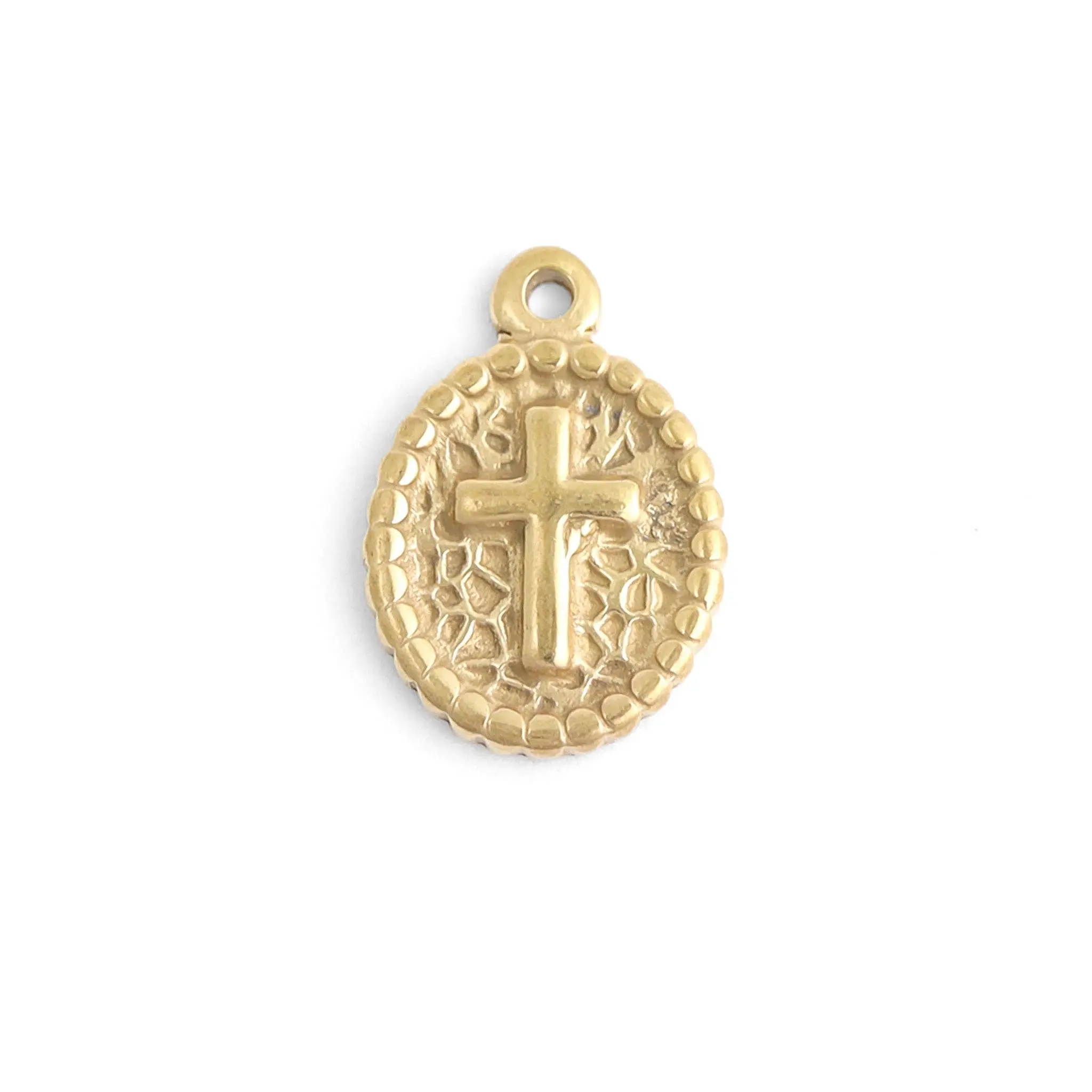 Radiant Cross Charm - C132