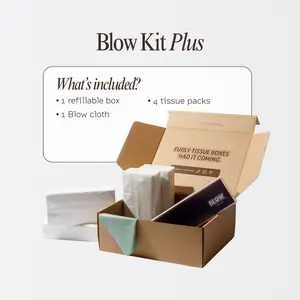 Blow Kit Plus (1 box + 4 tissue packs)