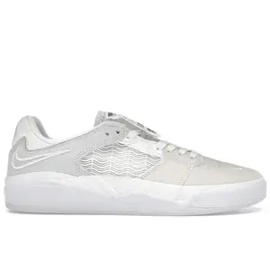 Nike Men's SB Ishod Wair Premium Warning Label Summit White Skateboarding Shoes, from StockX