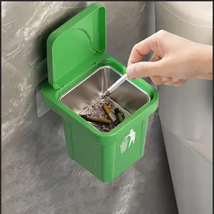 Stylish Stainless Steel Wall-Mounted Ashtray with Storage - No Drilling Required, Modern Square Design for Home Decor Organized Multifunctional mannequin head